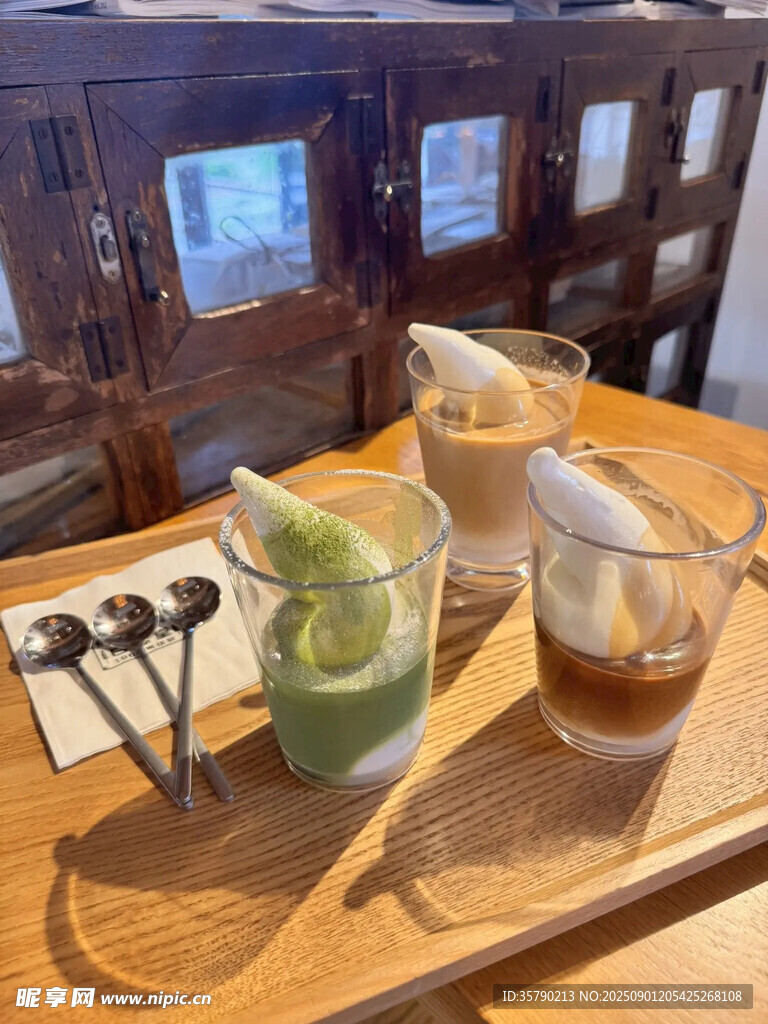 精致日式抹茶飲品組合