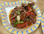 彩椒炒牛肉