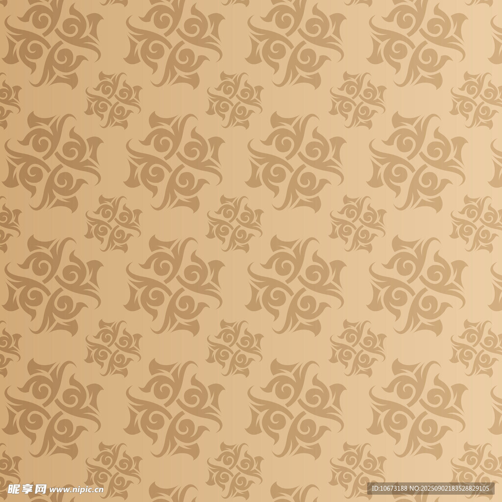復(fù)古花紋背景圖案