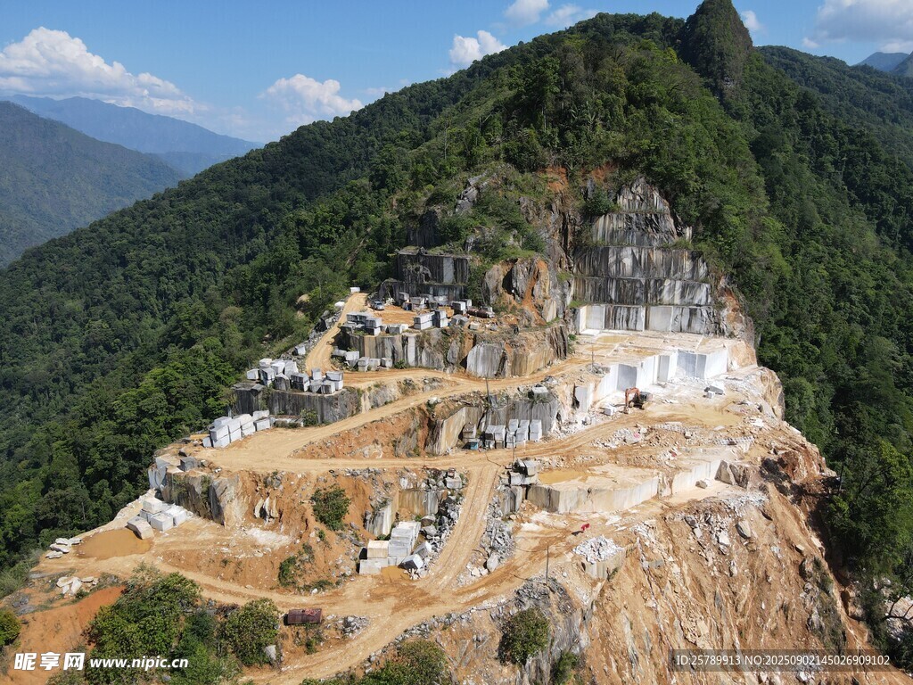 石材礦山開采