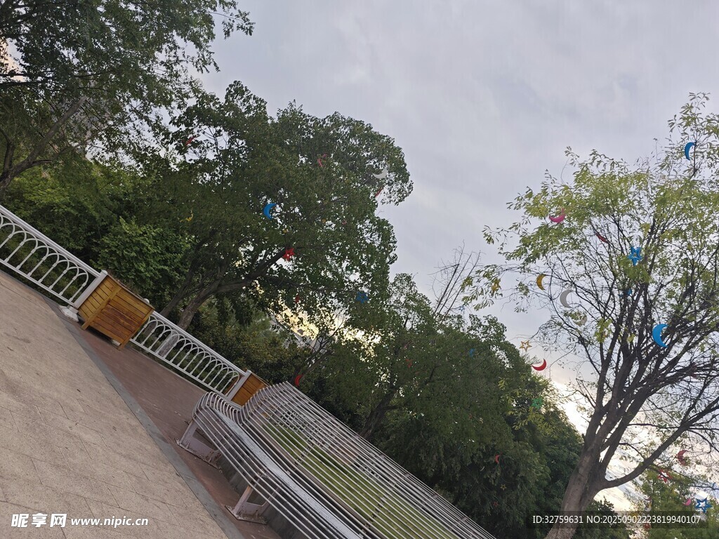 戶外休閑場景