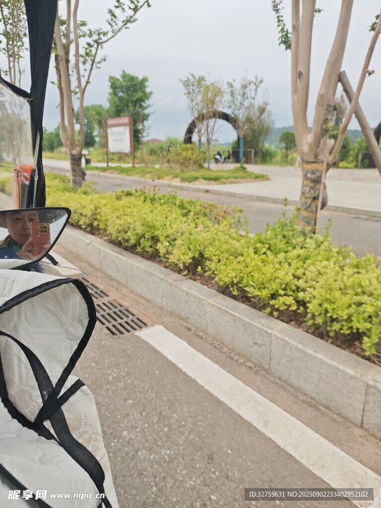 騎行視角下的路邊風景