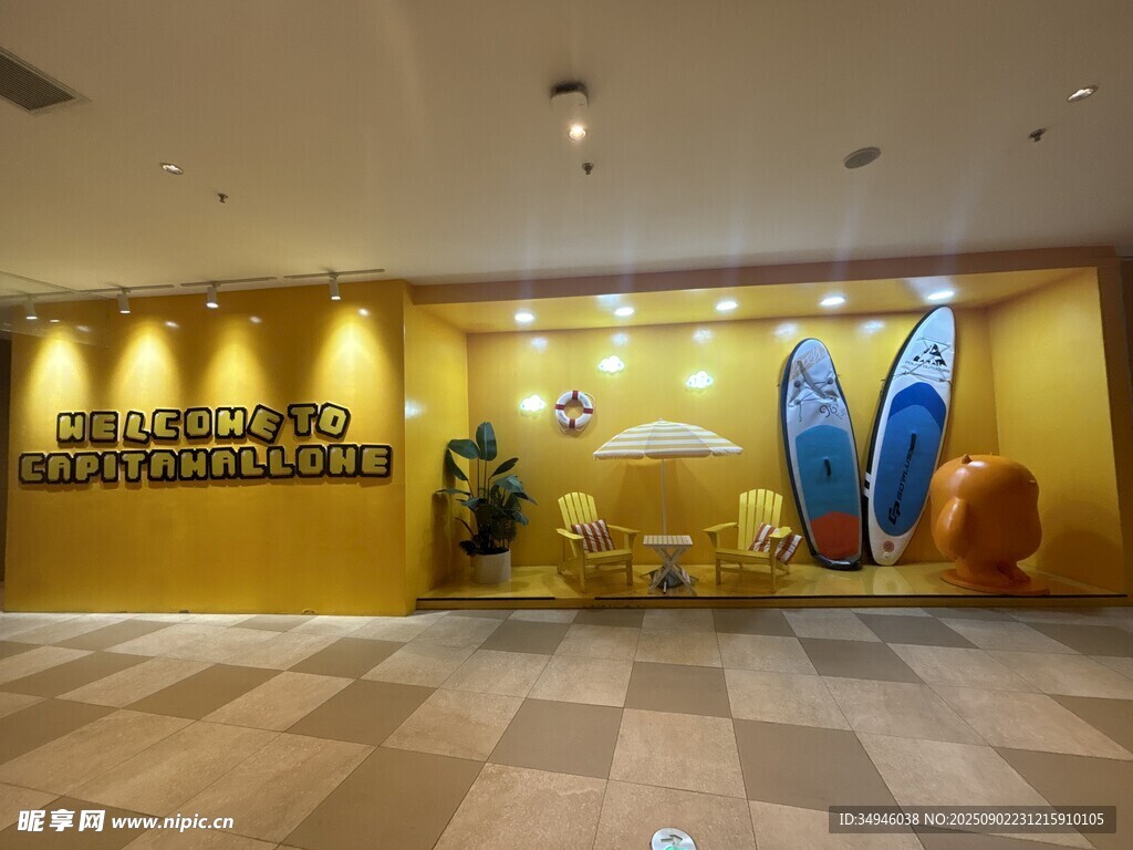 健身房前臺裝飾墻面展示