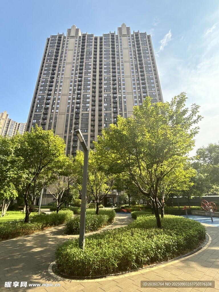 城市中的高層住宅與綠化