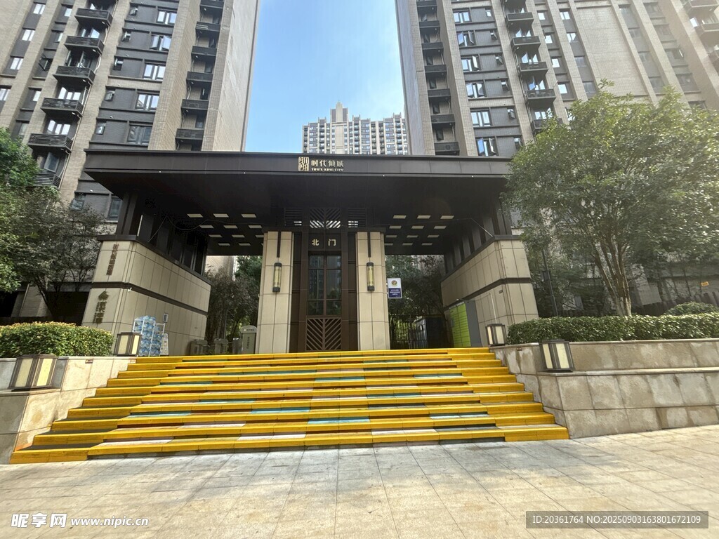 高端住宅入口景觀