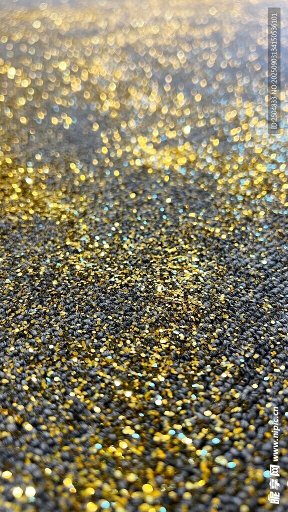 金色閃光顆粒背景紋理