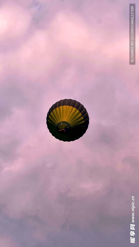 空中的圓形物體