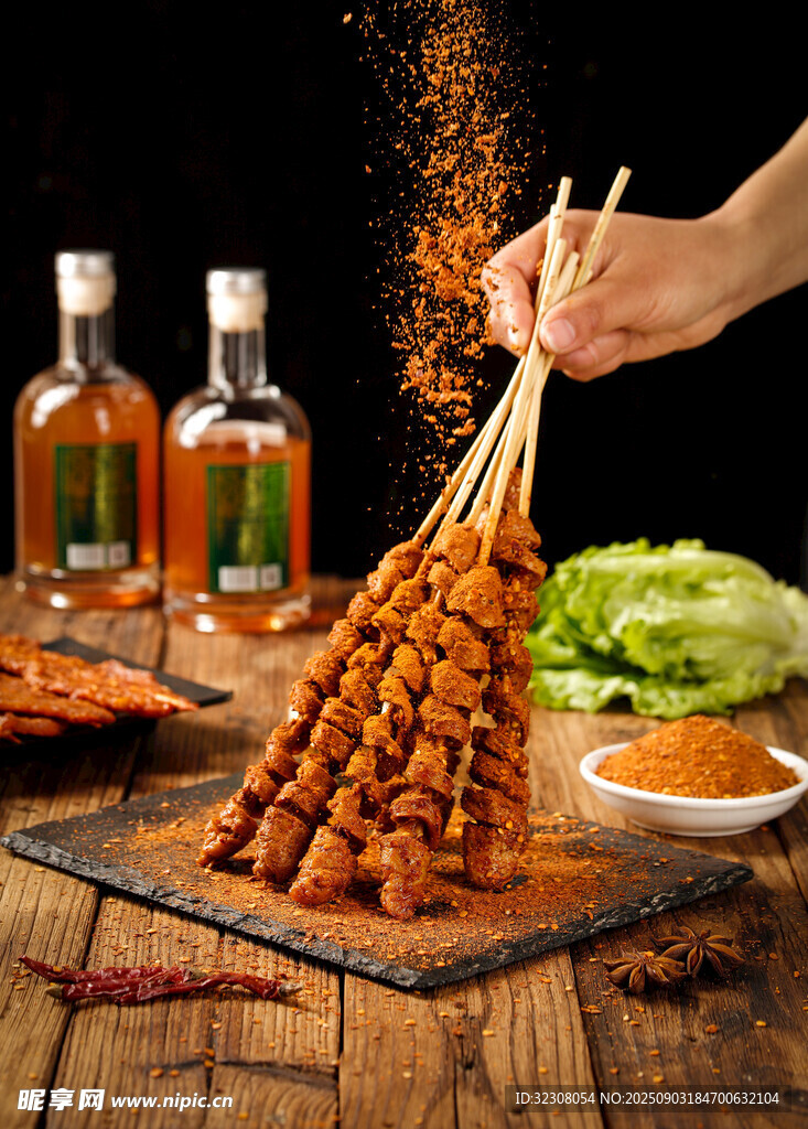 美味烤肉串 