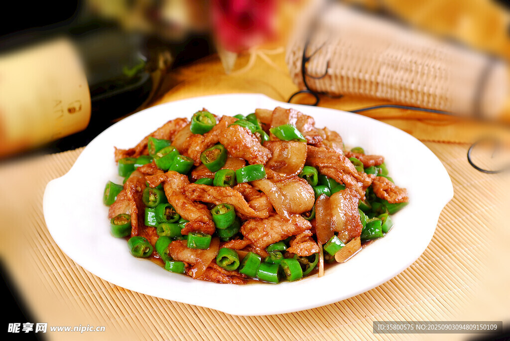 豌豆炒牛肉