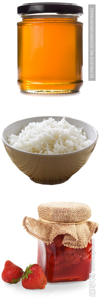 多樣甜蜜食材展示