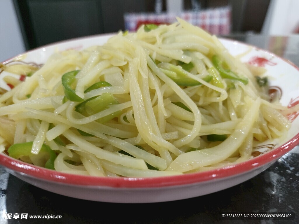 清爽涼拌土豆絲