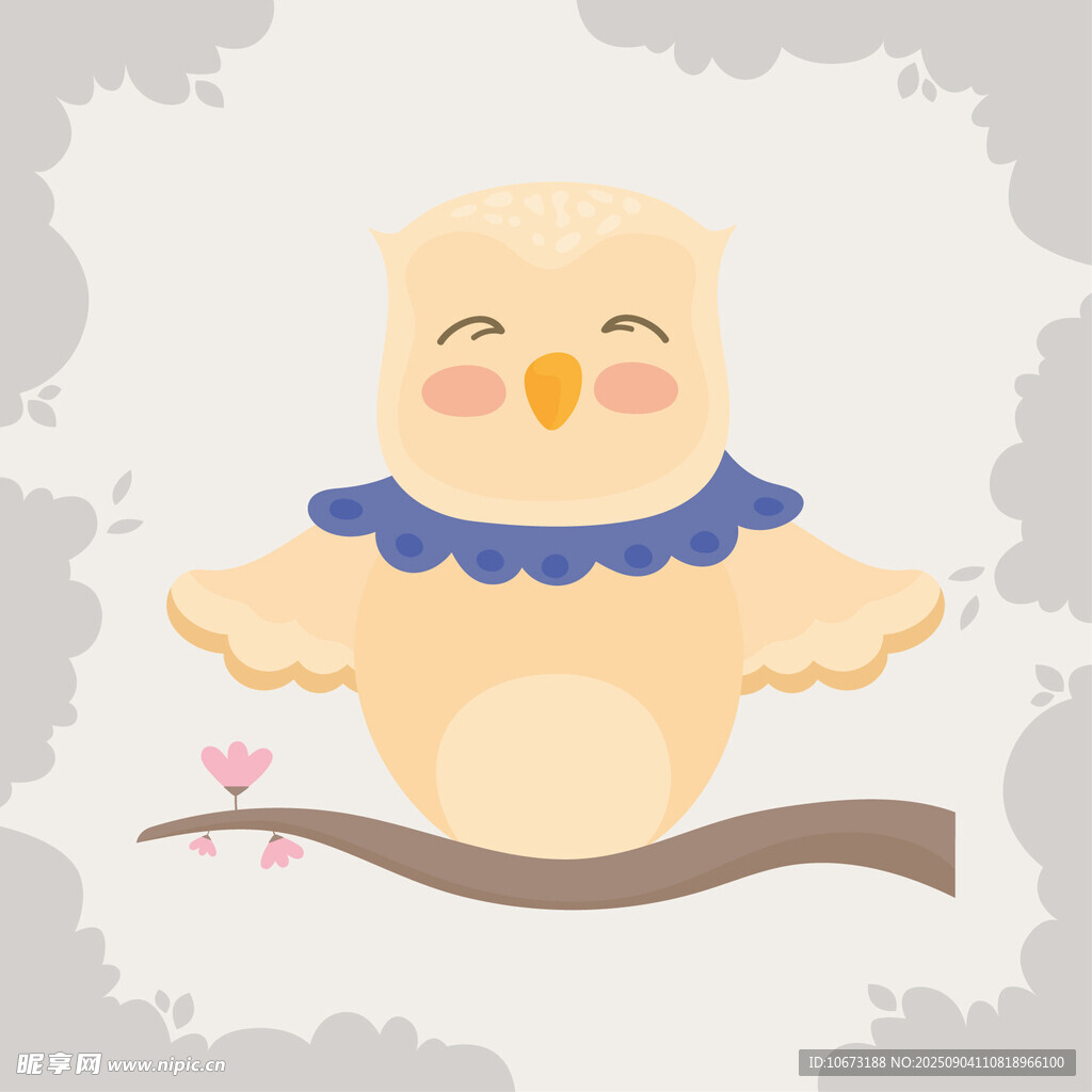 枝頭萌趣小鳥