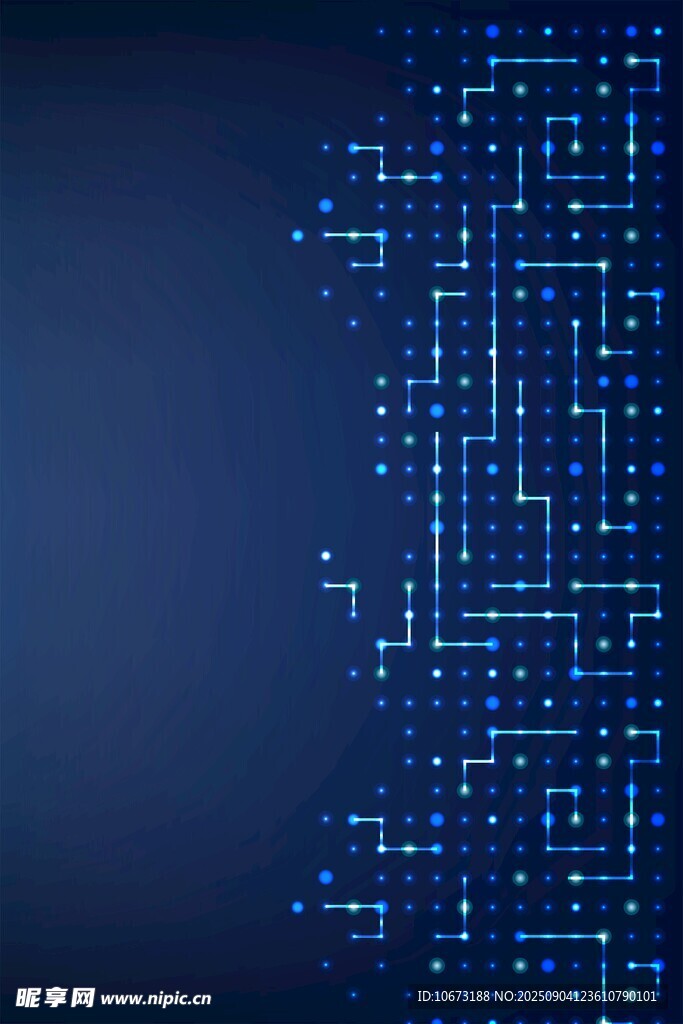 科技感數(shù)字頭像背景圖