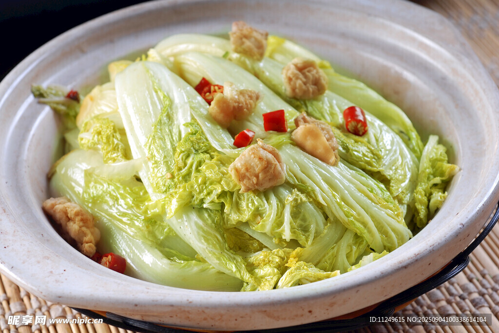 生焗娃娃菜