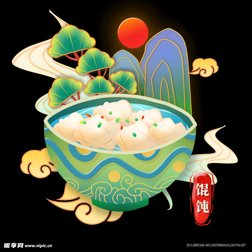 古風(fēng)碗中盛美味養(yǎng)生粥