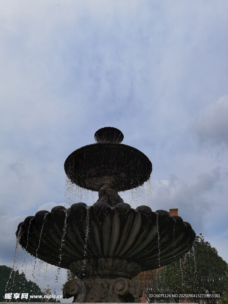 古典噴泉的優(yōu)雅景致