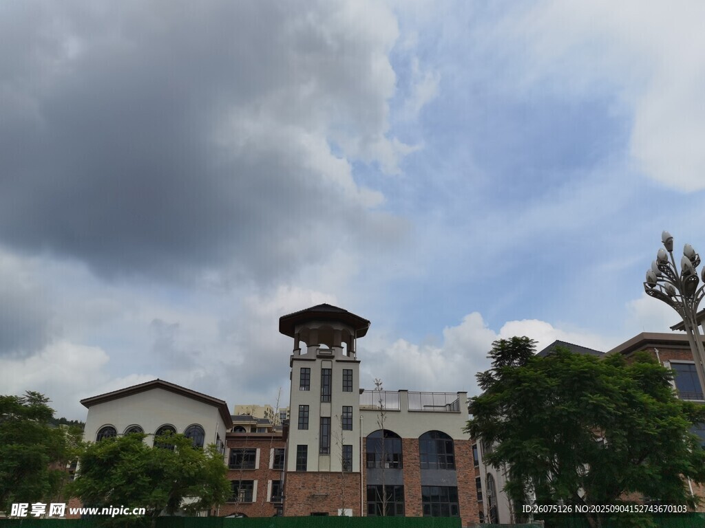 復(fù)古建筑風(fēng)景
