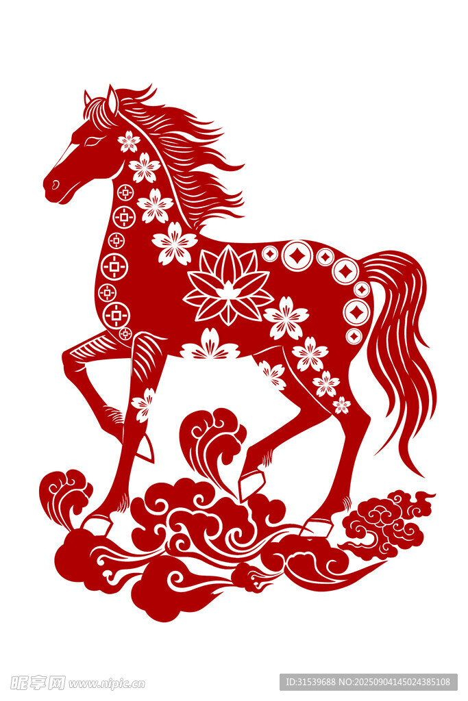 馬年窗花新年馬年馬形象剪紙?jiān)? />
                            </div>
                    </div>
                </div>



                <div   id=