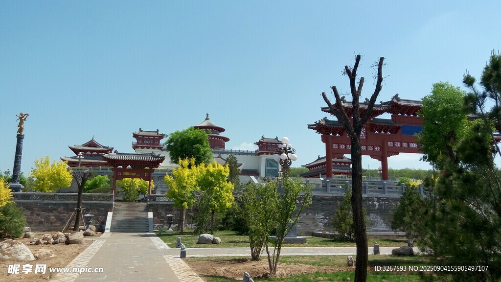中式古建筑景觀