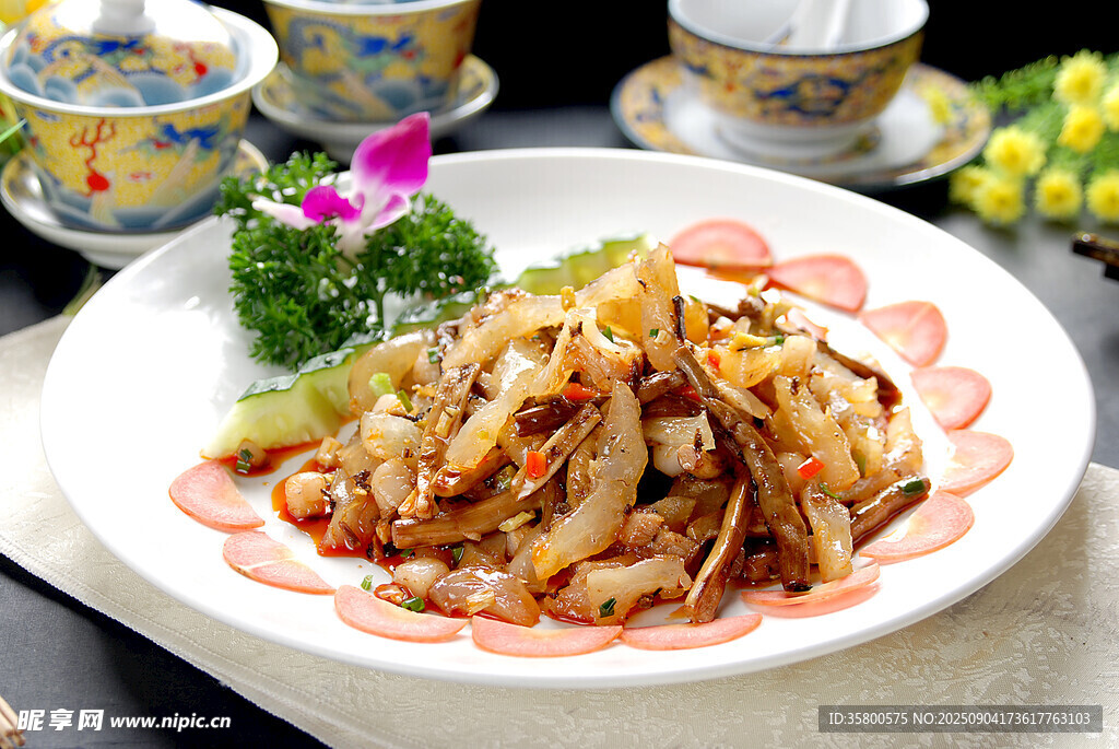 美味涼拌海蜇絲