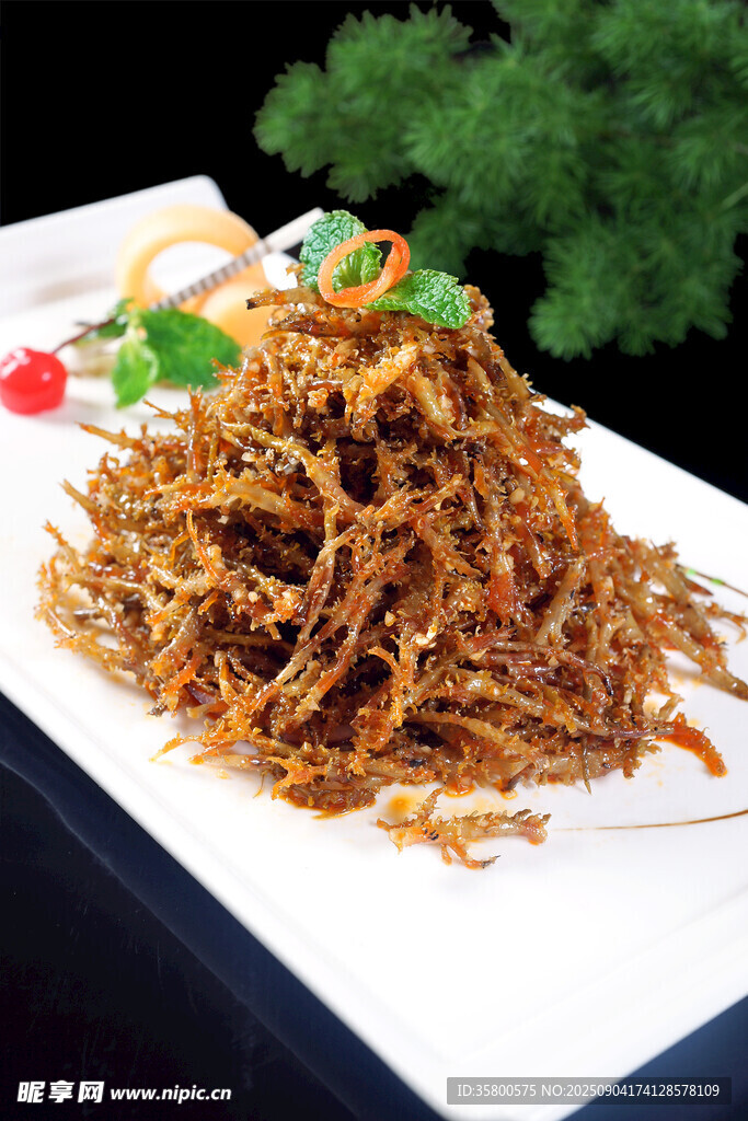 美味涼拌銀魚絲