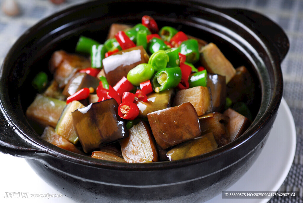 砂鍋香煎茄子