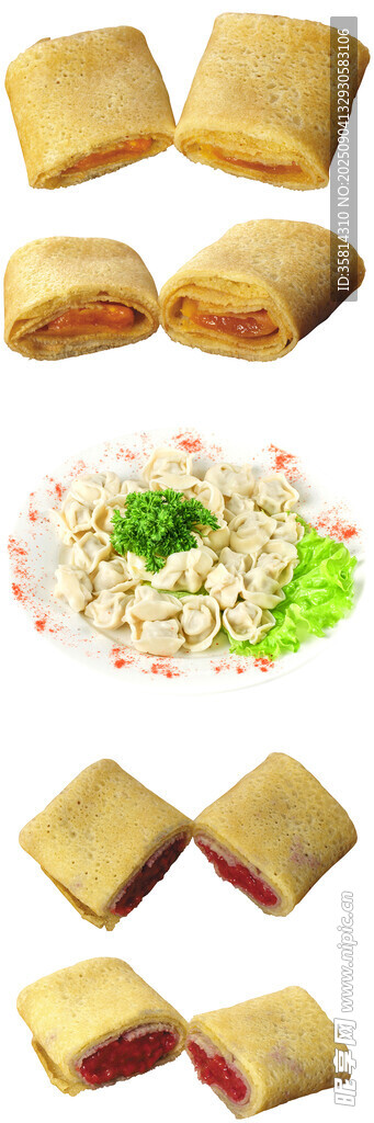 美味夾心糕點(diǎn)展示