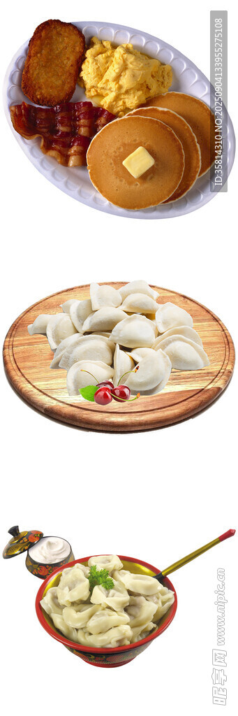 多樣中式美食拼盤