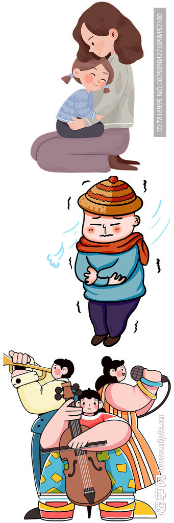 孕期不同階段形象對比圖