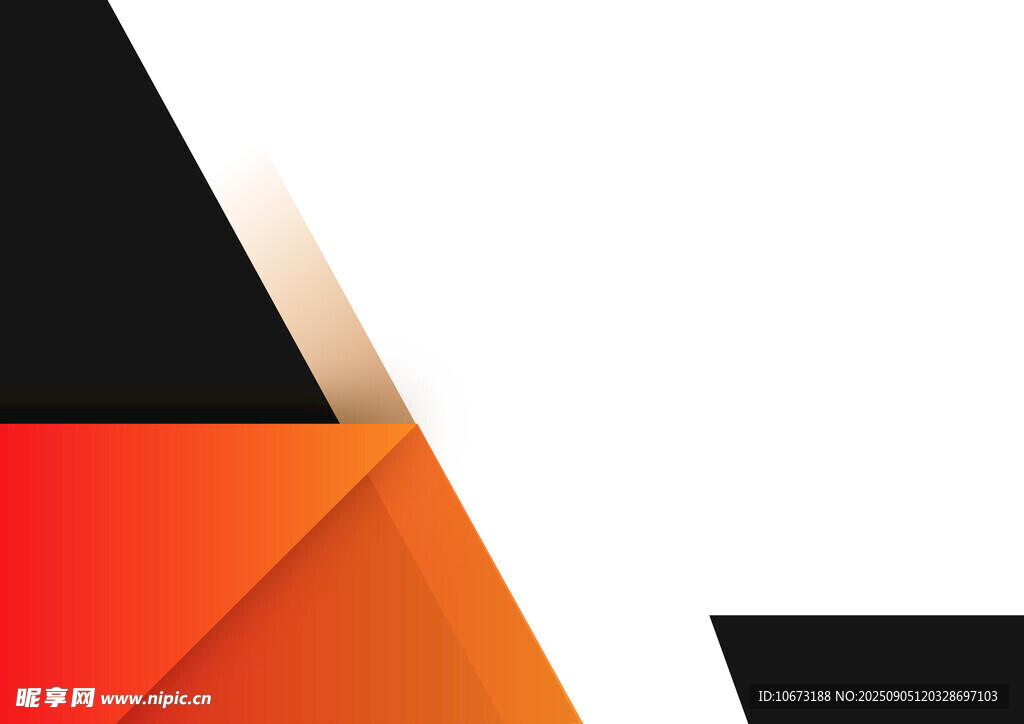 幾何色塊拼接抽象圖案