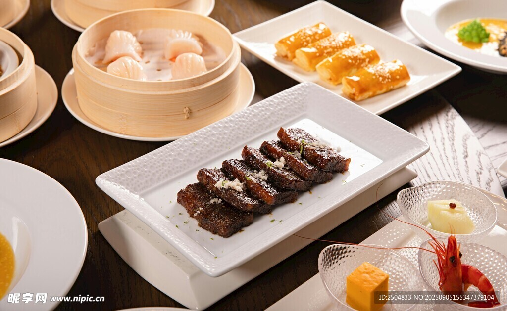 多樣中式精致點(diǎn)心美食