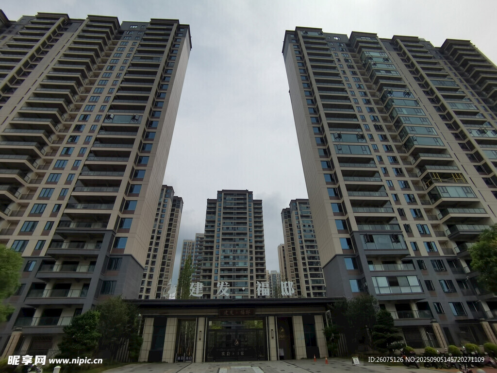高層住宅小區(qū)建筑景觀