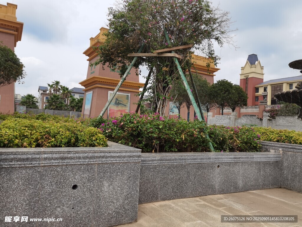 中式園林景觀一角