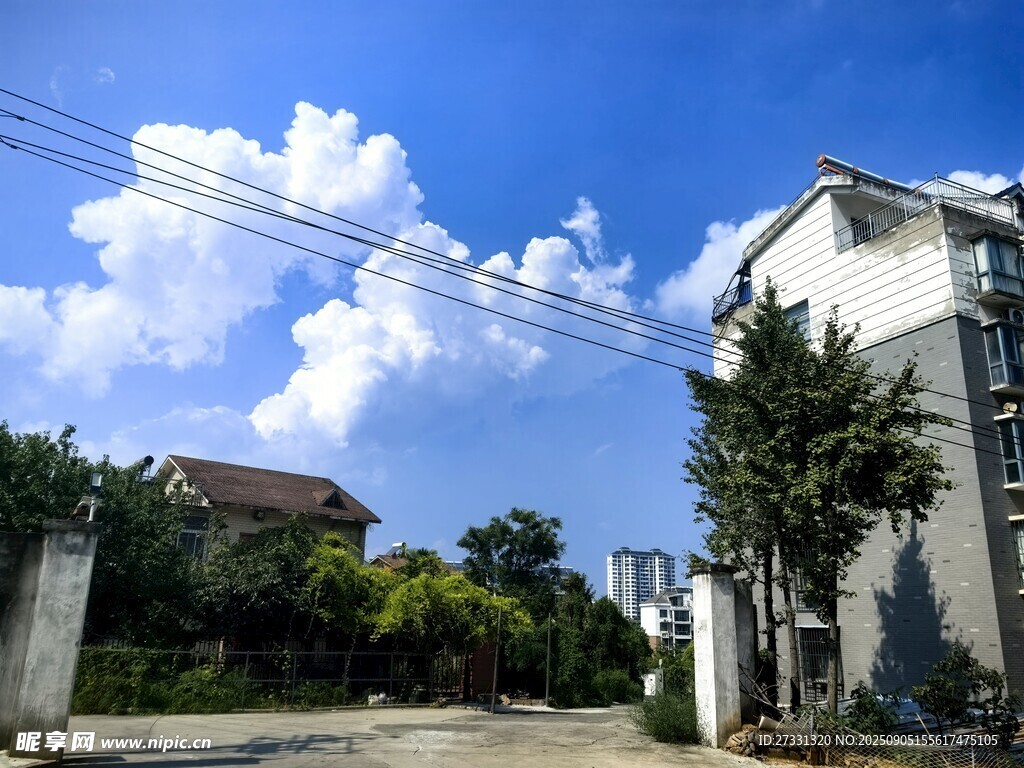 鄉(xiāng)村晴朗風景