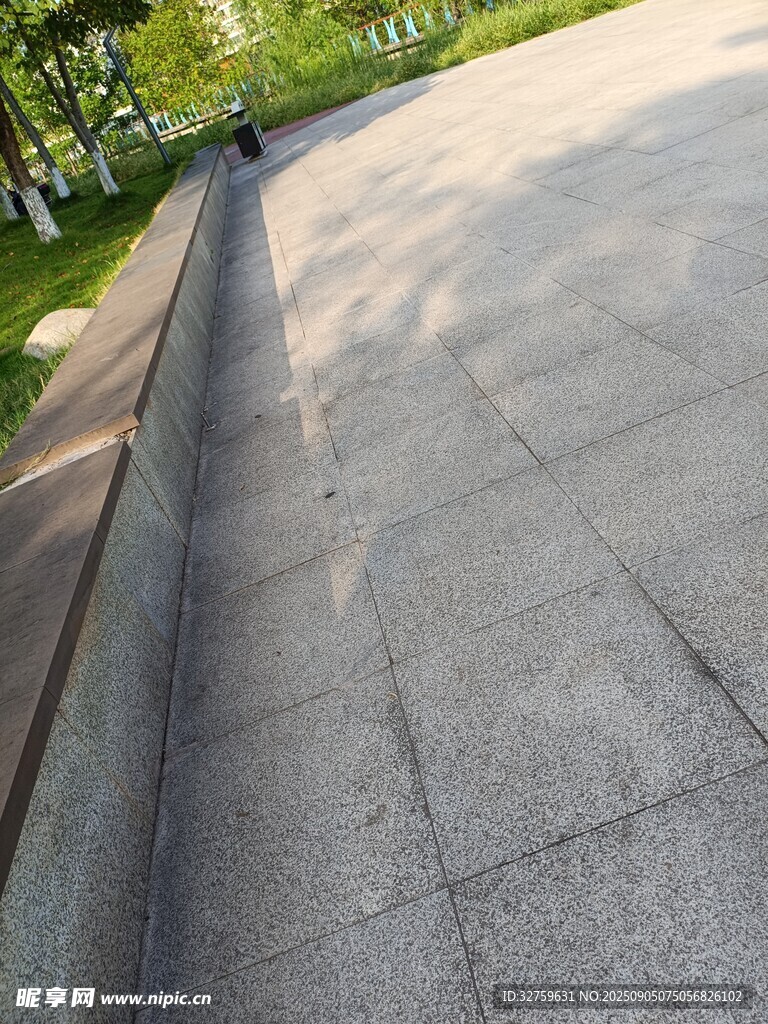 戶外水泥路面場(chǎng)景