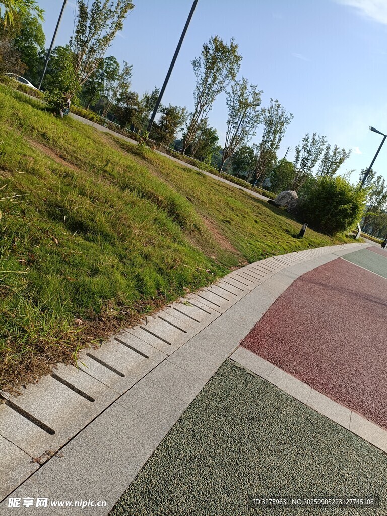 城市路邊綠化帶景觀