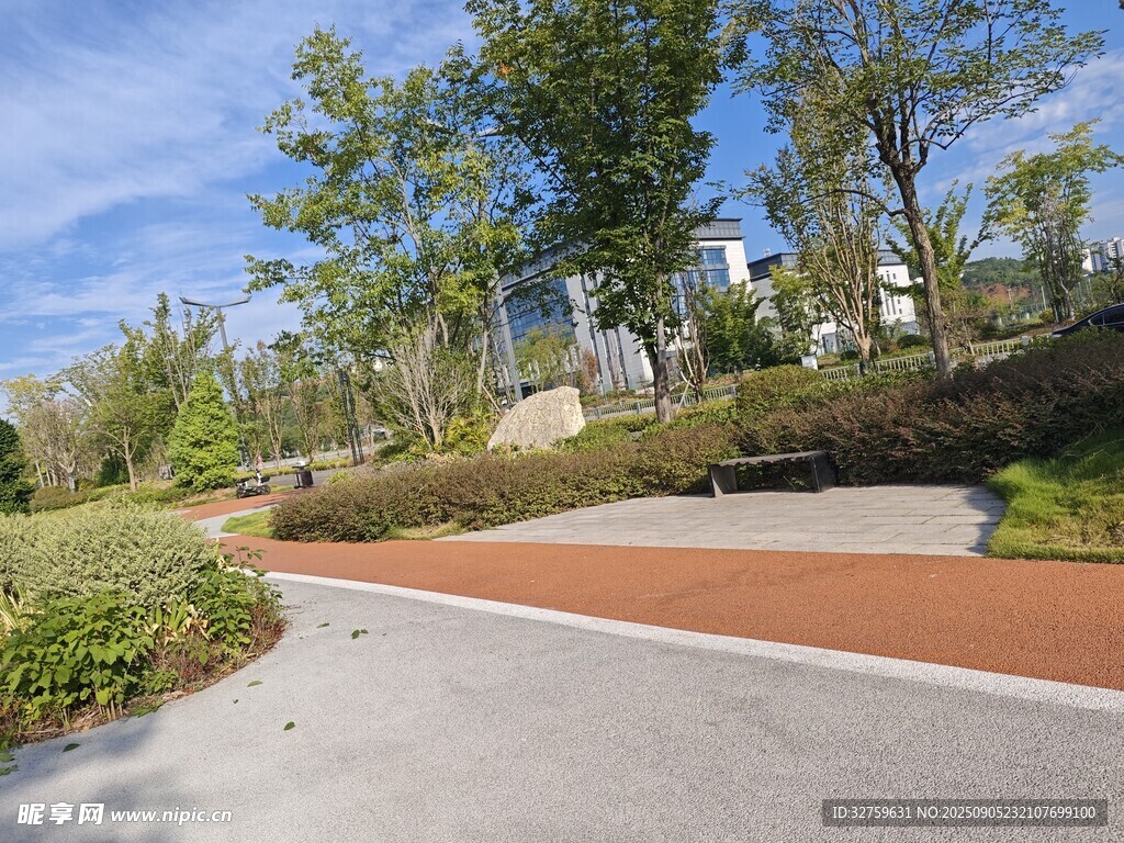 城市中的休閑步道景觀