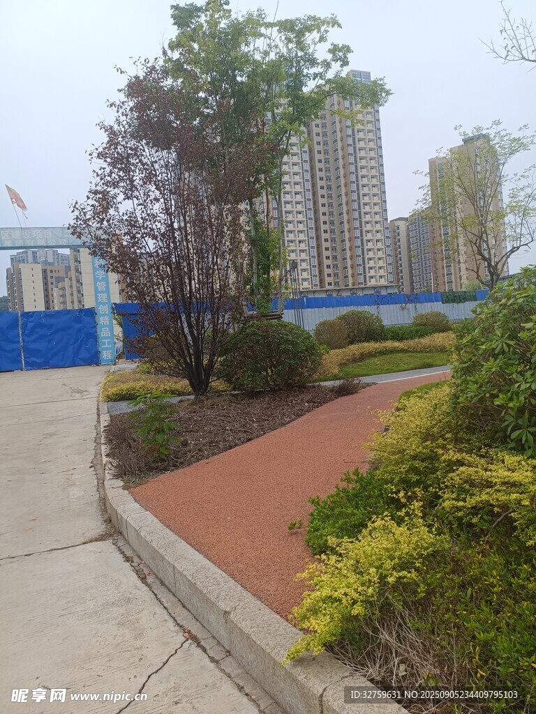 城市街邊綠化帶景觀