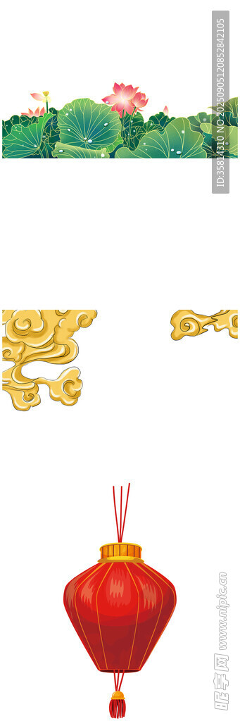 喜慶春節(jié)元素組合