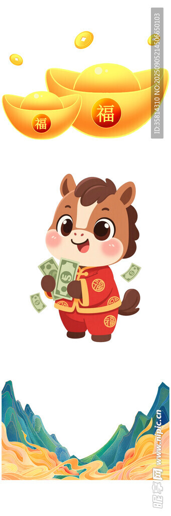 馬年馬娃賀歲迎新春
