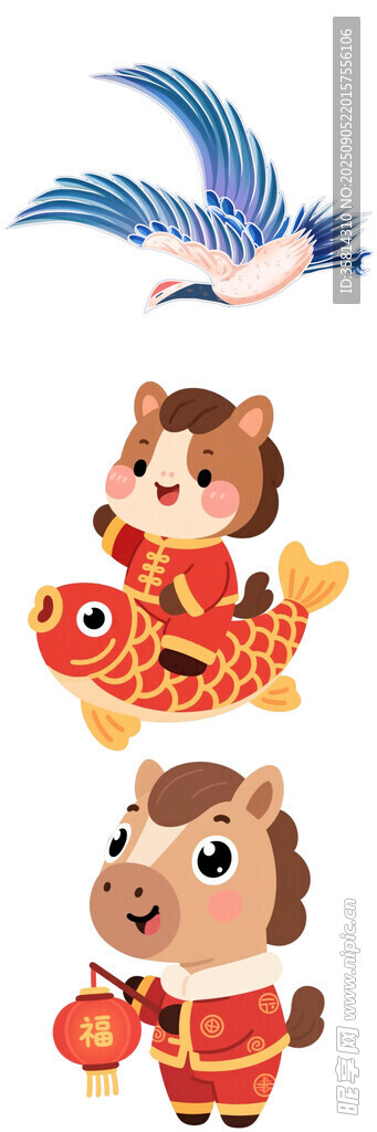可愛生肖毛絨玩具展示