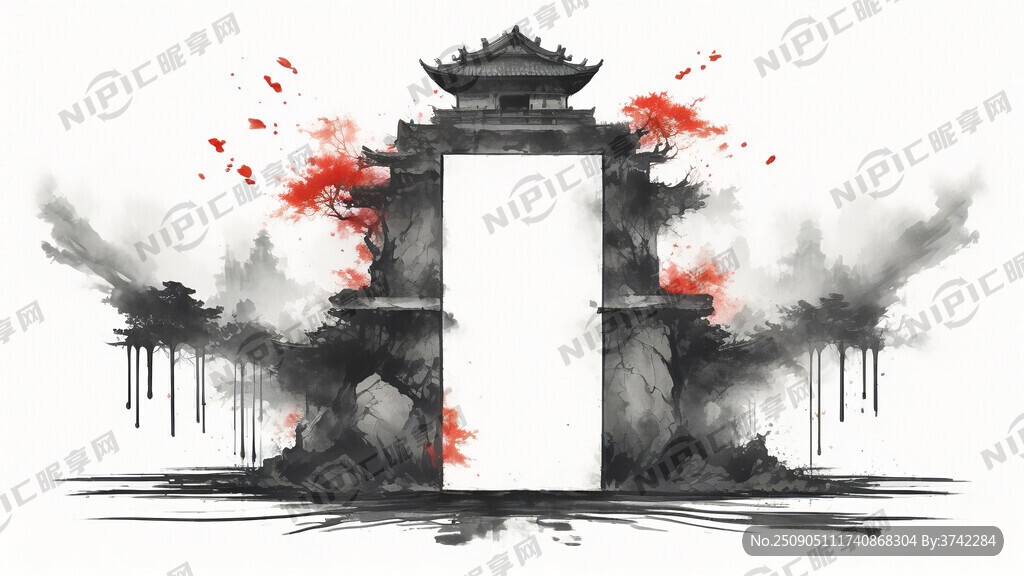 生成一個(gè)適合做戶外背景噴繪的圖