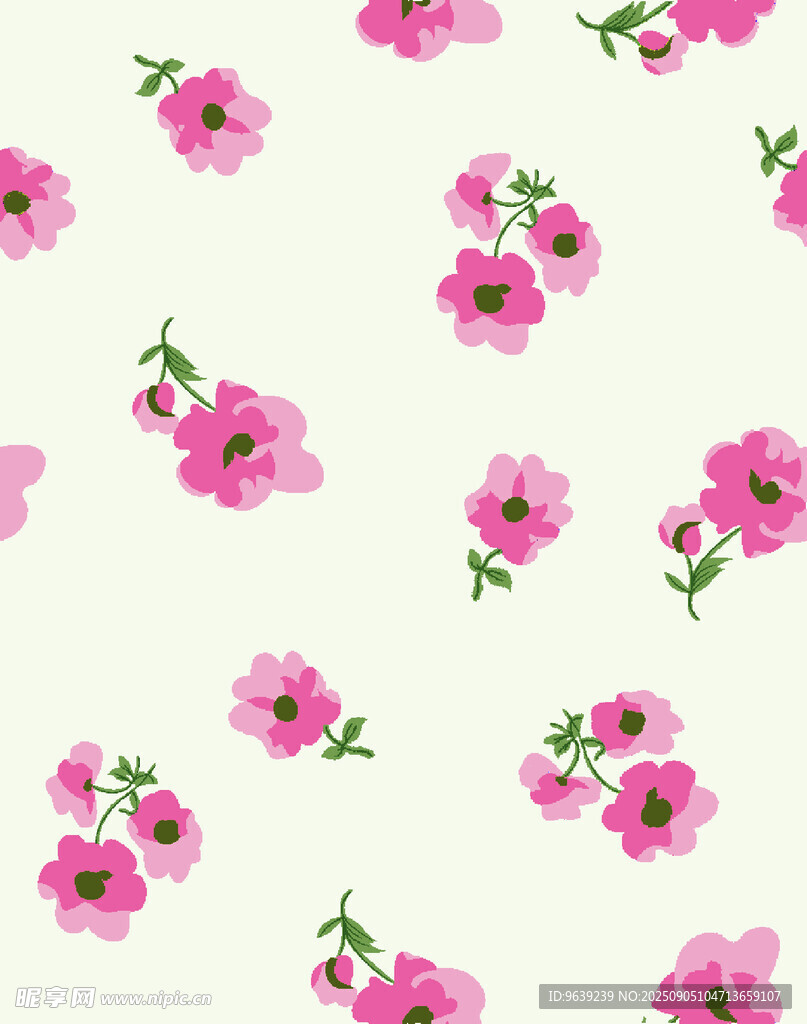 粉色 花卉