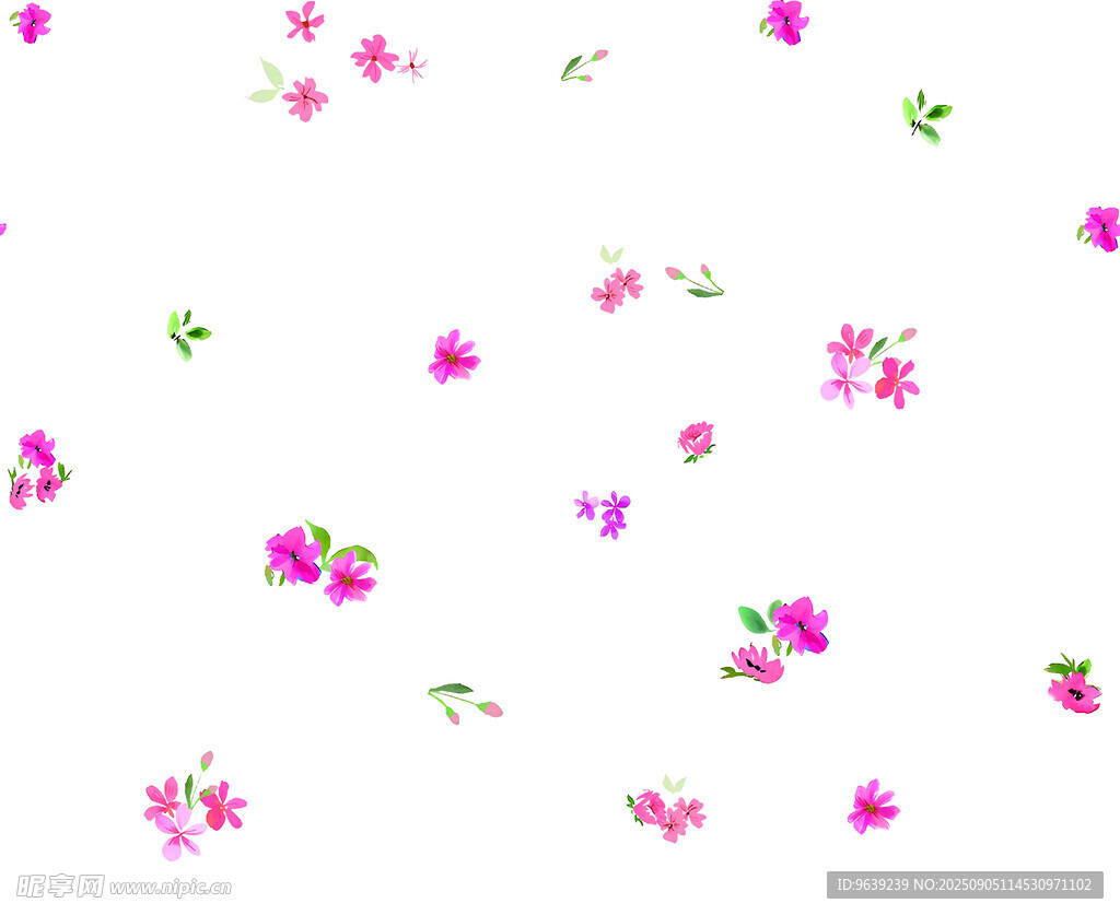 粉色小花