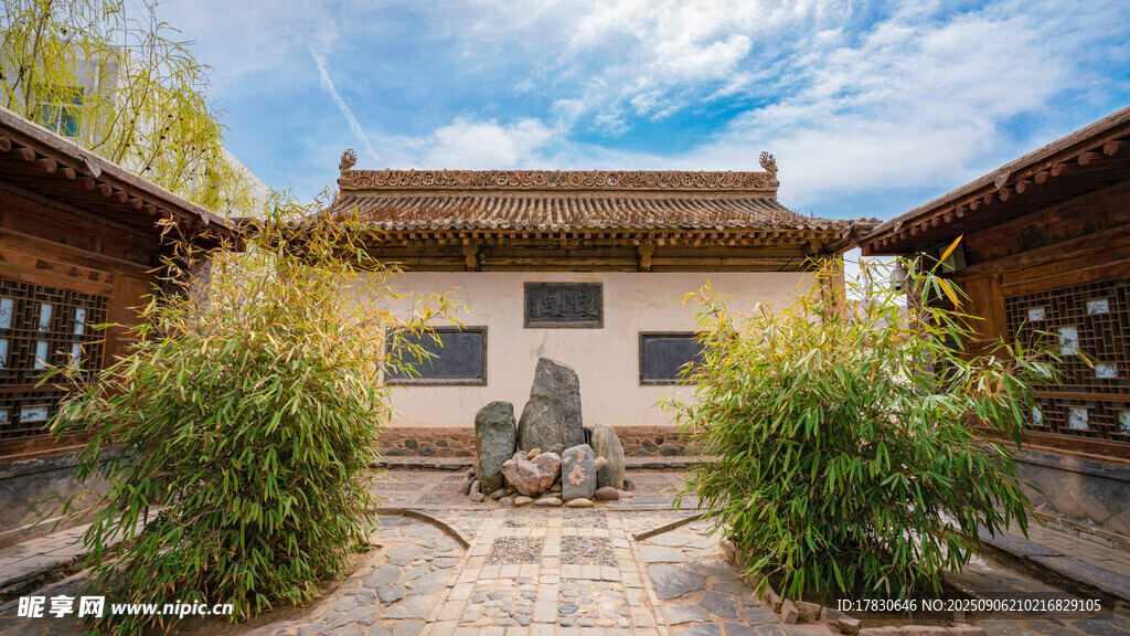 甘肅蘭州青城古鎮(zhèn)古建筑