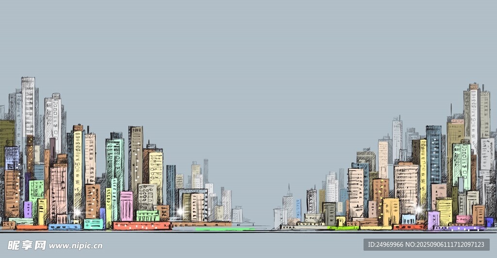 城市天際線景觀
