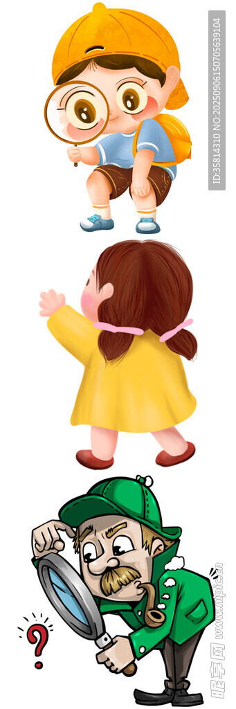 童話角色插畫