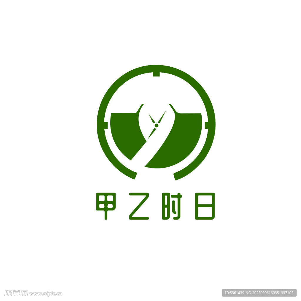 甲乙時(shí)日品牌標(biāo)志設(shè)計(jì)