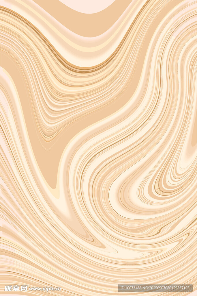 米色波浪紋理背景圖案