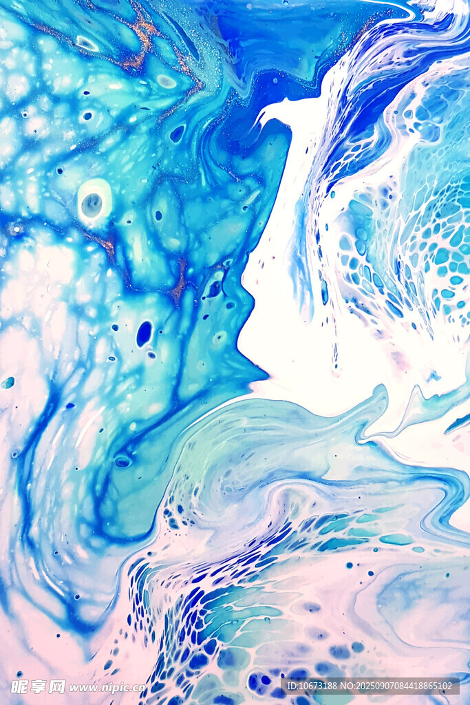 夢幻流體藝術抽象畫